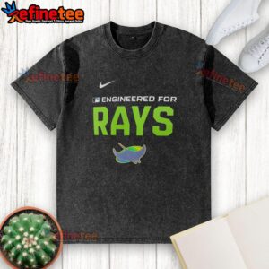 Premium Engineered For Tampa Bay Rays MLB Logo T-Shirt - Image 2