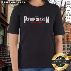 Awesome The Foil Hat Psyop Season Takes No Days Off Ladies Tee in vibrant colors, perfect for casual wear and humor.