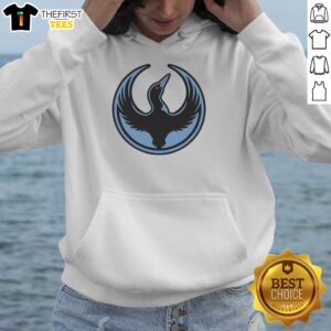 Premium Rebel Loon Alliance Ivory Hoodie showcasing a stylish design perfect for casual wear and outdoor adventures.