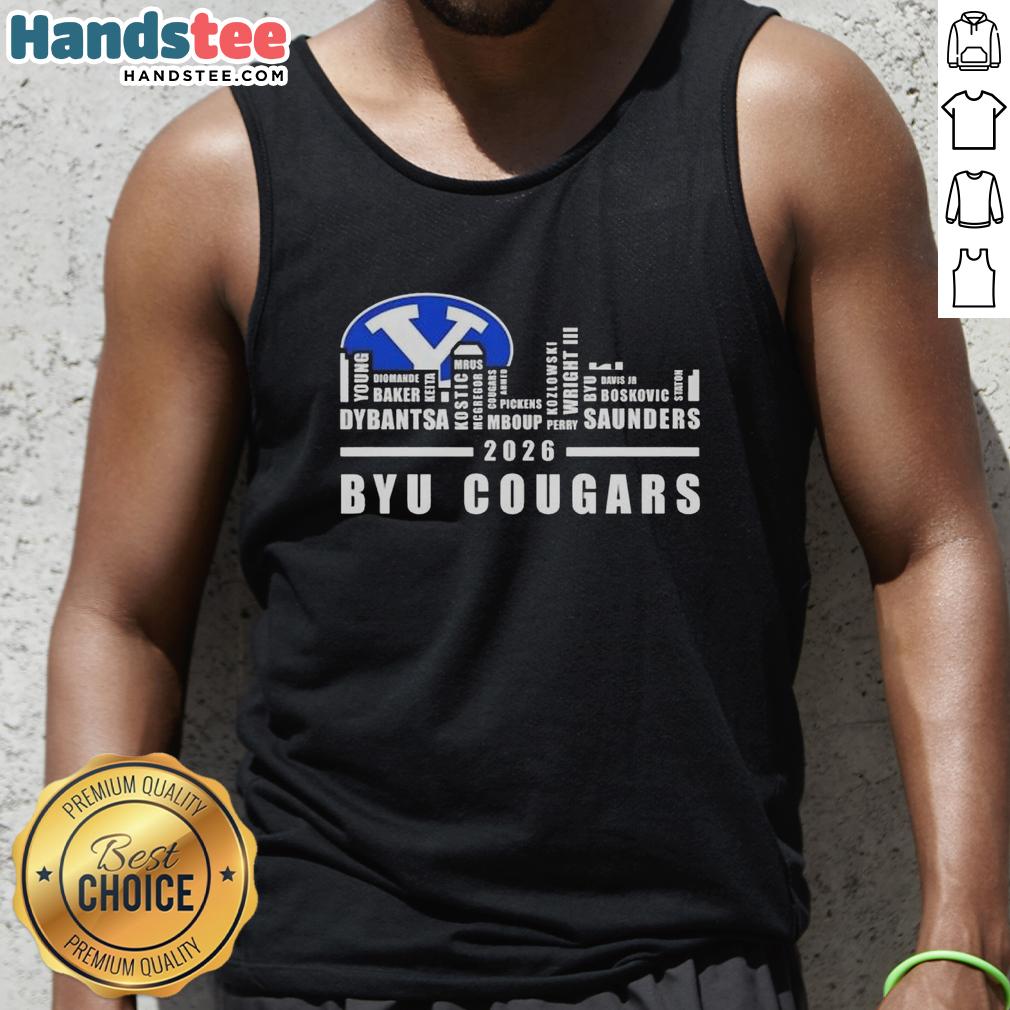 top-2026-byu-cougars-all-names-city-skyline-tank-top Stylish tank top featuring 'Top 2026 BYU Cougars' design with a city skyline graphic, perfect for fans.