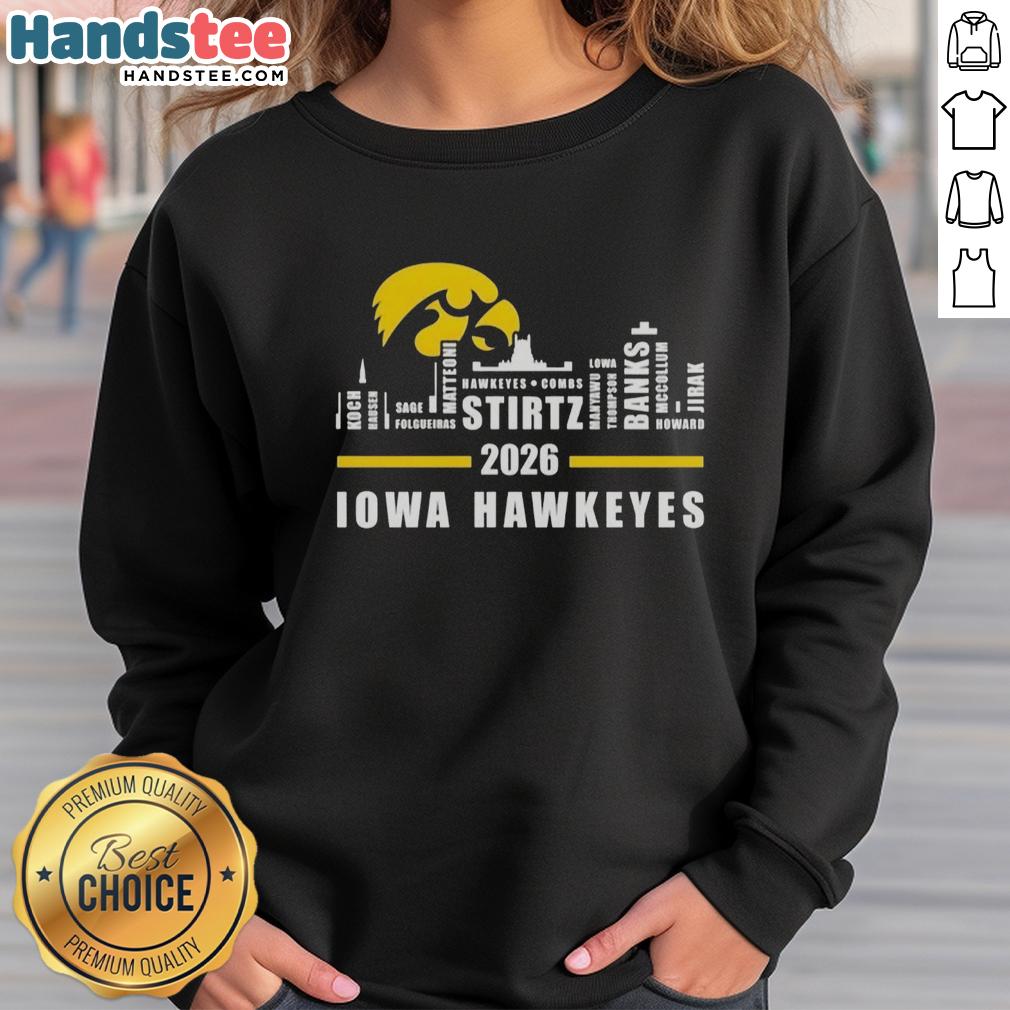 top-2026-iowa-hawkeyes-all-names-city-skyline-sweatshirt Top 2026 Iowa Hawkeyes sweatshirt featuring city skyline design and all names for fans of Hawkeye sports.