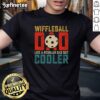 Top Cooler Wiffleball Dad Father's Day T-Shirt featuring a fun design for celebrating dads who love wiffleball.