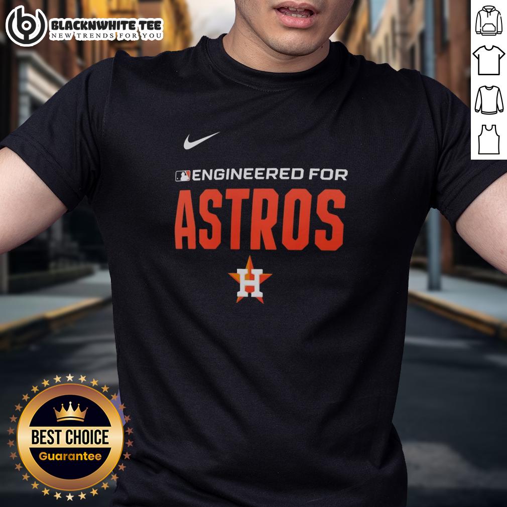 Top Engineered For Houston Astros Mlb Logo T Shirt Top Engineered For Houston Astros MLB Logo T-Shirt featuring vibrant team colors and iconic logo design.