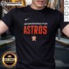 Top Engineered For Houston Astros MLB Logo T-Shirt featuring vibrant team colors and iconic logo design.