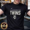 Top Engineered for Minnesota Twins MLB logo T-shirt featuring vibrant team colors and a comfortable fit for fans.