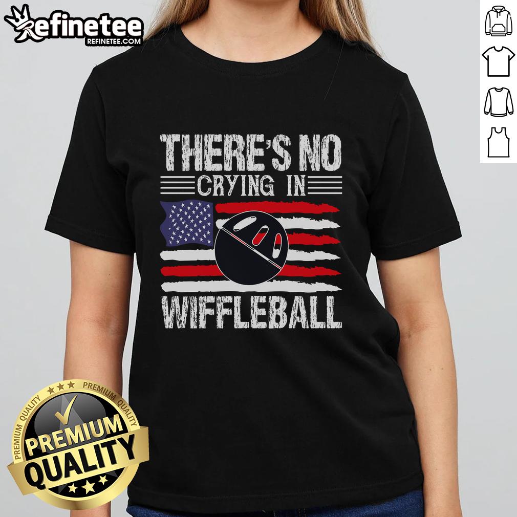 top-funny-theres-no-crying-in-wiffleball-player-ladies-tee Funny 'There's No Crying in Wiffleball' ladies tee featuring a playful design, perfect for wiffleball enthusiasts.