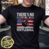 Funny 'There's No Crying In Wiffleball' Player T-Shirt featuring a humorous design for wiffleball enthusiasts.