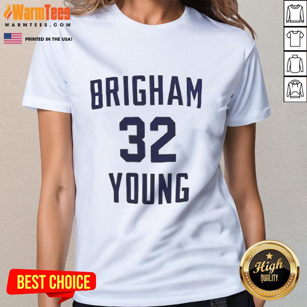top-jimmer-fredette-brigham-young-32-ladies-tee Top Jimmer Fredette Brigham Young 32 Ladies Tee featuring stylish design for fans of BYU and Jimmer Fredette merchandise.