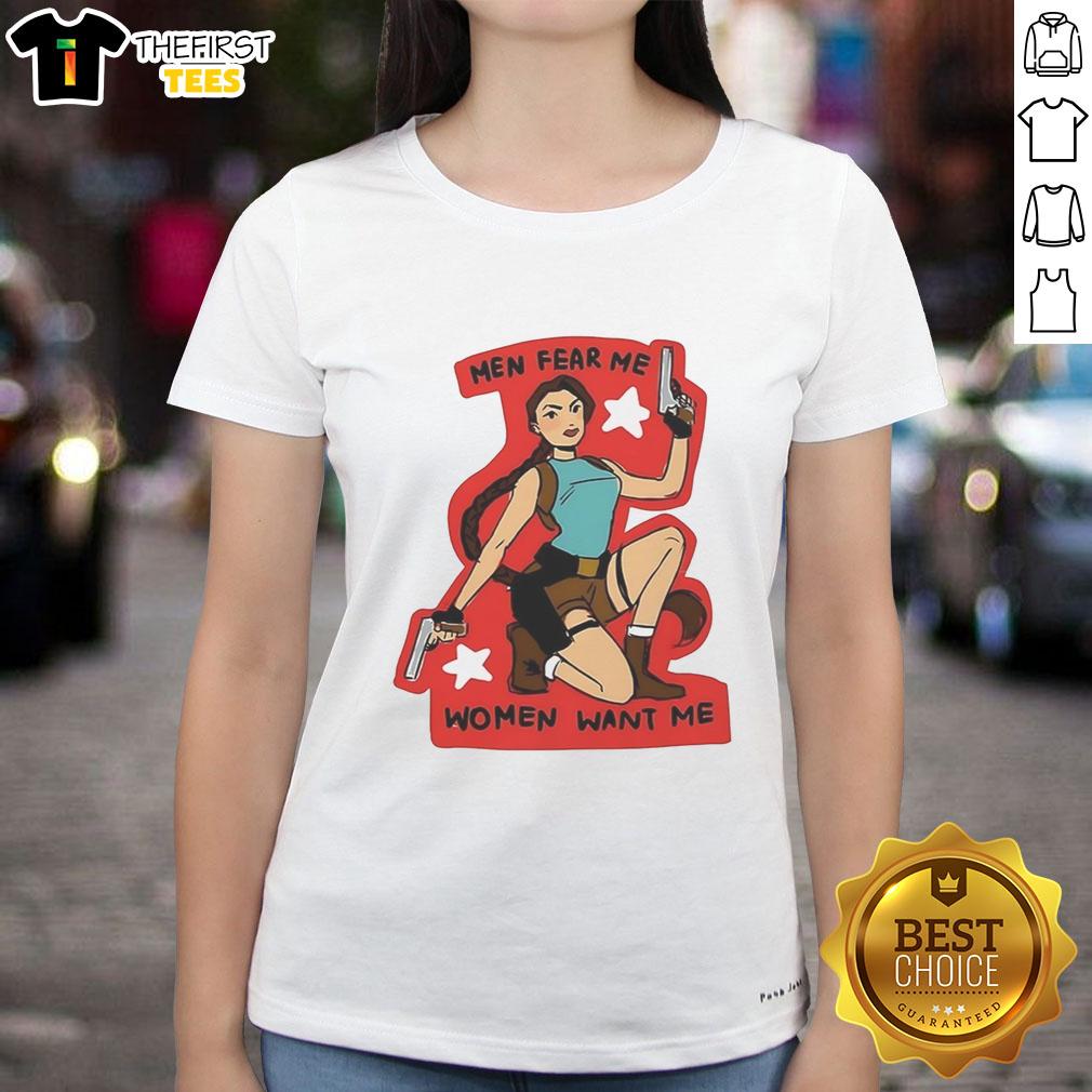 top-men-fear-me-women-want-me-ladies-tee Top Men Fear Me Women Want Me Ladies Tee design with bold text on a stylish shirt, perfect for confident women.