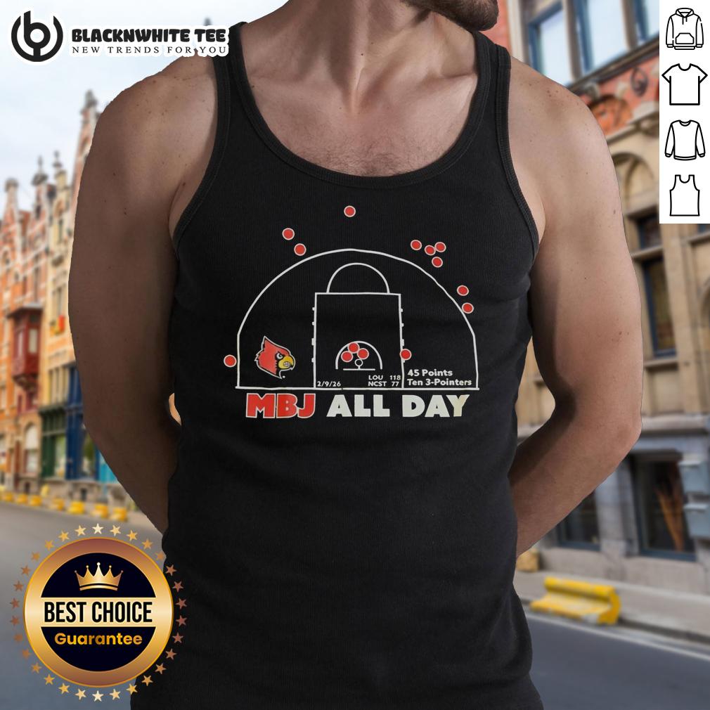 Top Mikel Brown Jr. Rookie Louisville Cardinals Mbj All Day Tank Top Top Mikel Brown Jr. Rookie Louisville Cardinals MBJ All Day Tank Top featuring bold team colors and logo.