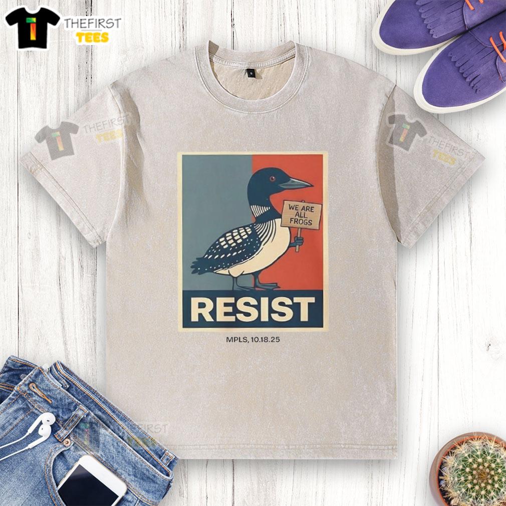 top-minnesota-loon-resist-raglan-washed-t-shirt Top Minnesota Loon Resist Raglan Washed T-Shirt featuring a colorful loon graphic on a stylish raglan design.