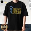 Alt Text: Top Prince And The New Power Generation Logo T-Shirt featuring iconic logo design on a stylish tee.