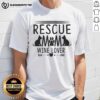 Top Rescue Mom Wine Lover T-Shirt featuring a cute rescue dog design, perfect for dog lovers and wine enthusiasts.