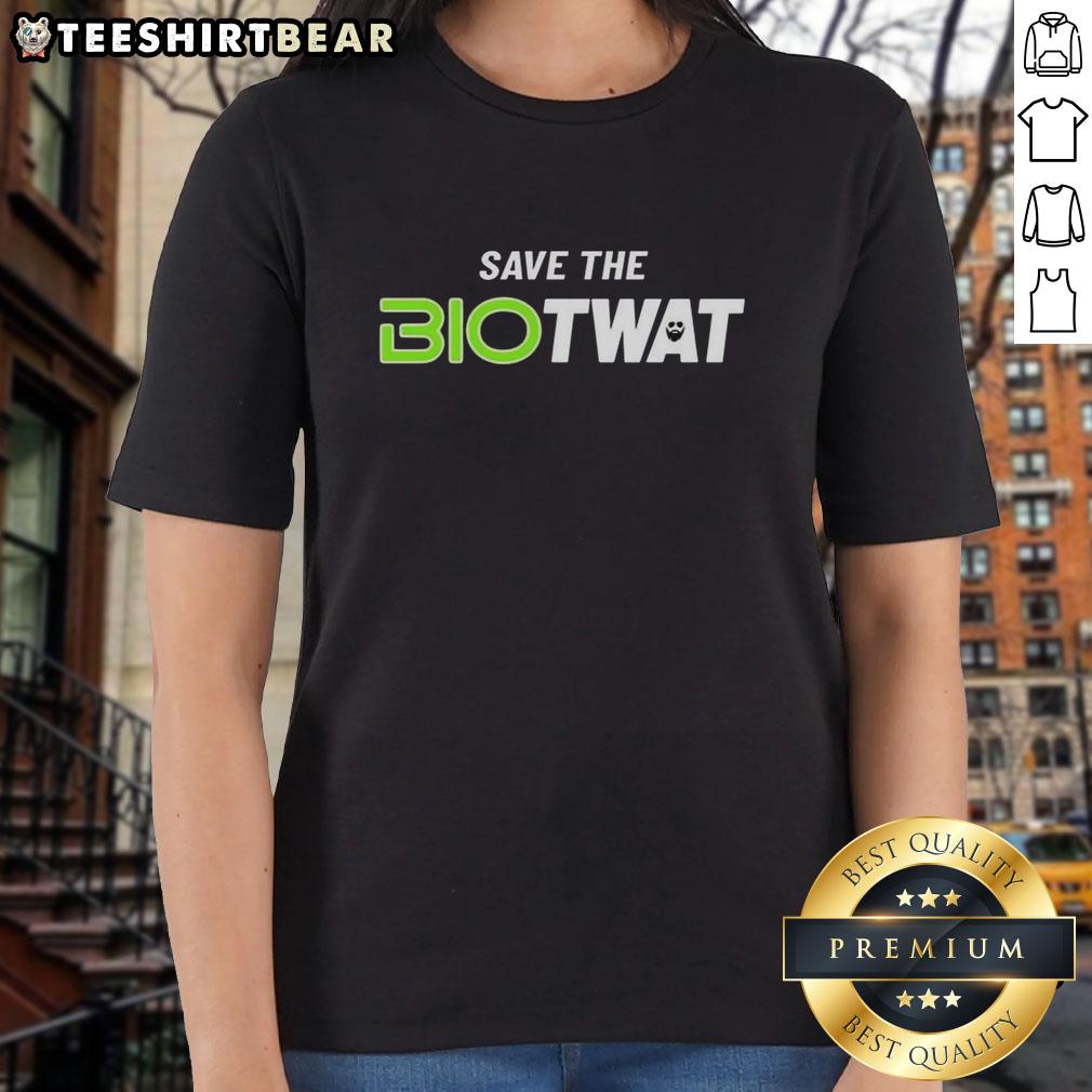 top-save-the-bio-twat-logo-ladies-tee Top Save The Bio Twat Logo Ladies Tee featuring a stylish design for eco-conscious women.