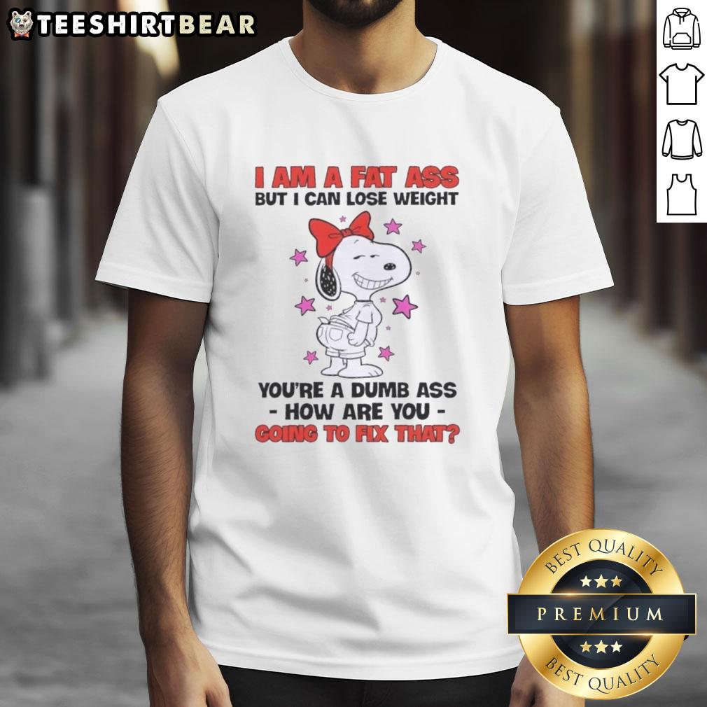 top-snoopy-i-am-a-fat-ass-but-i-can-lose-weight-youre-a-dumb-ass-how-are-you-going-to-fix-that-t-shirt-1 Alt Text: Funny Snoopy t-shirt design with 'I Am A Fat Ass But I Can Lose Weight, You're A Dumb Ass' text for humor lovers.