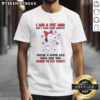 Alt Text: Funny Snoopy t-shirt design with 'I Am A Fat Ass But I Can Lose Weight, You're A Dumb Ass' text for humor lovers.
