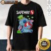 Alt Text: Top Stitch St. Patrick's Day T-Shirt featuring Safeway logo, perfect for festive celebrations and casual wear.