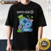 St. Patrick's Day Hug Sam's Club logo t-shirt featuring top stitch design, perfect for festive celebrations.