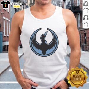 Alt Text: Premium Rebel Loon Alliance ivory tank top featuring a stylish design and comfortable fit for casual wear.