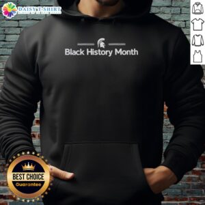 Alt Text: Nice Michigan State Spartans Black History Month Hoodie showcasing vibrant design and team spirit for fans.