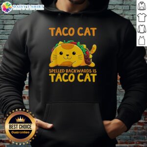 Cute hoodie featuring a taco cat design for Cinco de Mayo, perfect for taco lovers and festive celebrations.