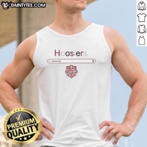 Good Indiana Hoosiers Football National Champions 2025 tank top showcasing team pride and championship spirit.