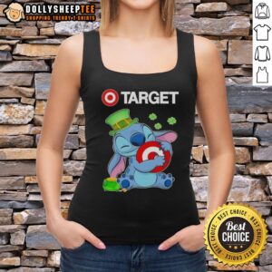 St. Patrick's Day tank top featuring a hug design and Target logo, perfect for festive celebrations.