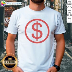 Alt Text: Awesome Slayyyter dollar sign logo T-shirt featuring a bold graphic print on a stylish black background.