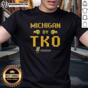 Original Michigan By Tko Jon Rothstein T-Shirt featuring vibrant graphics and a comfortable fit for fans.