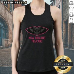 Premium New Orleans Pelicans highlight reel tank top featuring vibrant team colors and logo, perfect for fans and summer wear.
