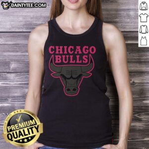 Alt Text: Premium Chicago Bulls highlight reel tank top featuring vibrant graphics and team colors, perfect for fans and summer wear.