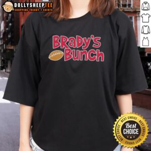 Hot Bradys Bunch Buffalo Bills Ladies Tee featuring a stylish design perfect for female fans of the Buffalo Bills.