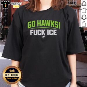 Alt Text: Top Seattle Seahawks Go Hawks tee featuring bold graphics for passionate fans, perfect for game day attire.