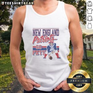 Premium New England Patriots Spirit Script Tank Top for fans, featuring stylish design and team colors.