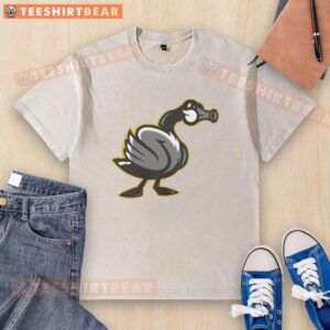 Alt Text: Premium Wichita Honkers Canada Geese 2026 washed t-shirt featuring a stylish design and comfortable fit for casual wear.