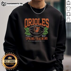 Alt Text: Good Baltimore Orioles Grapefruit League sweatshirt in vibrant colors, perfect for fans supporting their team.