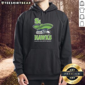 Stylish Top Si Hawks hoodie featuring Puerto Vallarta, Mexico design, perfect for casual wear and beach outings.
