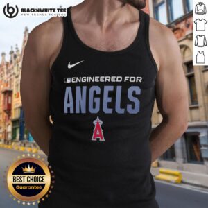 Top-engineered Los Angeles Angels MLB logo tank top featuring vibrant colors and stylish design for baseball fans.
