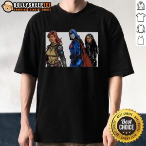 Premium The Distracted Commander T-Shirt featuring a unique design, perfect for fans of sci-fi and pop culture apparel.