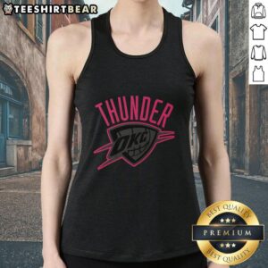 Premium Oklahoma City Thunder highlight reel tank top featuring vibrant team graphics and a stylish design for fans.