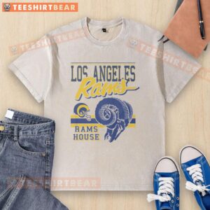 Premium Los Angeles Rams Spirit Script T-Shirt - Image 6