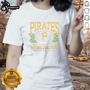 Alt Text: Premium Pittsburgh Pirates Grapefruit League Ladies Tee in stylish design, perfect for baseball fans.