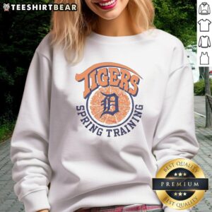 Hot Detroit Tigers spring training grapefruit sweatshirt, featuring vibrant colors and a stylish design for fans.