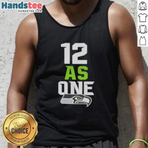 Official Seattle Seahawks 12 As One Super Bowl LX Champions 2026 tank top showcasing team pride and victory.