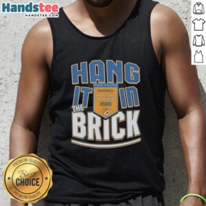 Original Hang It In The Brick Bobcat Collective Football National Champions 2025 Tank Top in vibrant colors.