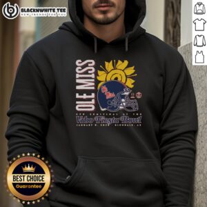 Good Ole Miss 2026 Fiesta Bowl hoodie featuring team colors and logo, perfect for fans celebrating the big game.
