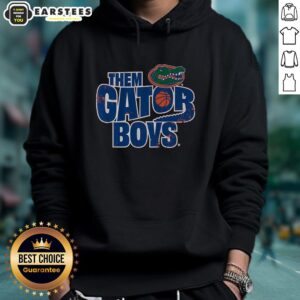 Awesome Florida Basketball Gator Boys Hoodie featuring vibrant colors and a stylish design for fans and athletes.