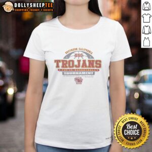 Hot USC Trojans Gildan 2003 Ladies Tee in vibrant colors, perfect for fans showcasing school spirit and style.
