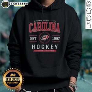 Nice Carolina Hurricanes Hockey Legacy Crest Hoodie featuring team colors and logo, perfect for fans and cold weather.