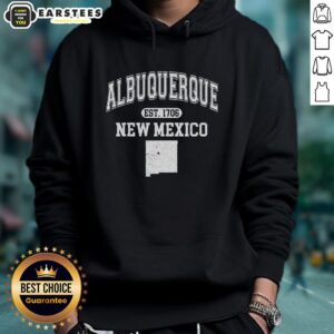 Awesome Albuquerque New Mexico Est. 1706 Varsity Hoodie featuring a stylish design and vibrant colors, perfect for casual wear.